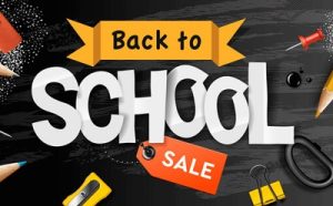 back to school sale